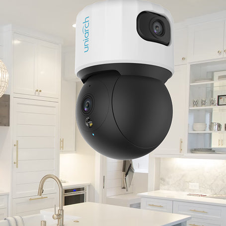 Caméra intérieure 6 MP - S3S Dual Cam Wi-Fi – Double objectif (fixe + rotatif)